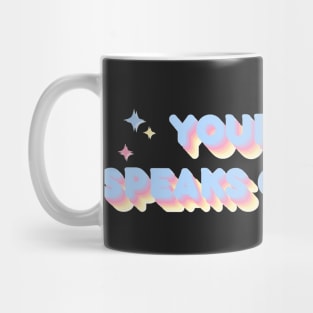 Does your dog speak Chinese? - Eric Nam - Blue version Mug